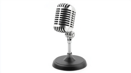 Fototapeta premium A Symphony of Dreams: Aspiring Singers Compete with Mics in the Quest for the Next Great Voice