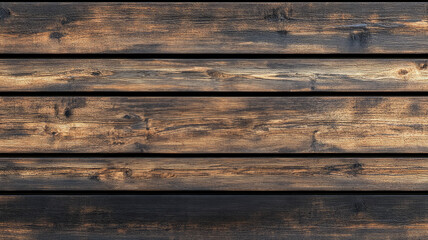 Fototapeta premium Rustic wooden planks with visible grain and texture.