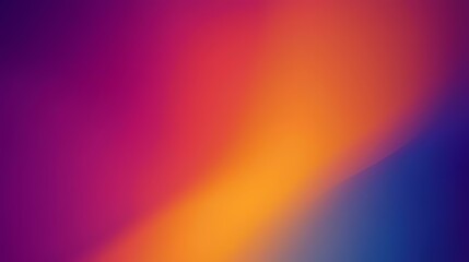 Naklejka premium The image is a gradient background with shades of purple, pink, orange, and blue. A simple, abstract gradient background with shades of purple, pink, orange, and blue.