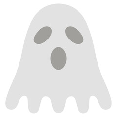 ghost flat illustration
