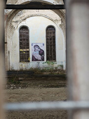window in the old castle