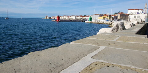 Piran is a town in southwestern Slovenia on the Gulf of Piran on the Adriatic Sea.