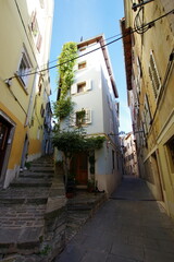 Fototapeta premium Piran is a town in southwestern Slovenia on the Gulf of Piran on the Adriatic Sea.
