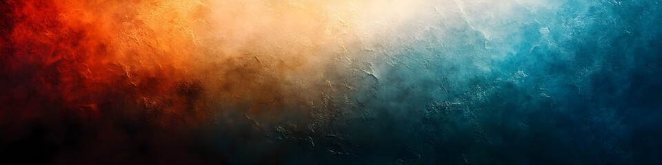 Mesmerizing Blurred Abstract Color Gradient Texture Poster Banner Design