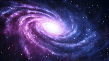 Obraz premium Cosmic Spiral Galaxy