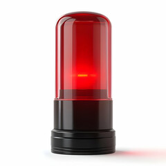 Red Flashing Alarm Light.