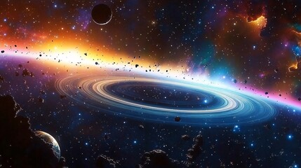 Obraz premium planet and space