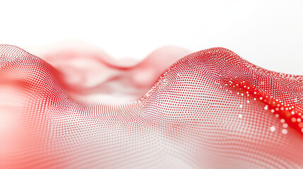 Red flowing swirling lines, rippling shapes, swirl designs for wallpaper, banner or backdrop with minimalist, clean style for websites or presentations	