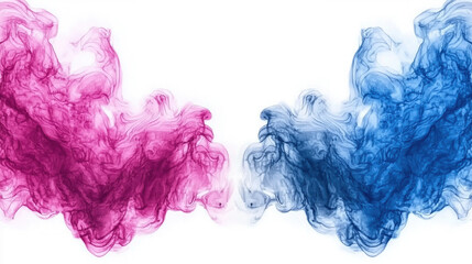 Abstract watercolor background with multicolored gradient spots.Delicate colored smoke for creative,actual design projects.