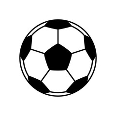 Fototapeta premium football or soccer ball isolated on white background