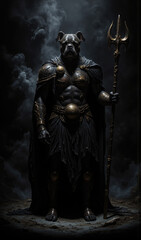 Fototapeta premium Armored Pug Lord