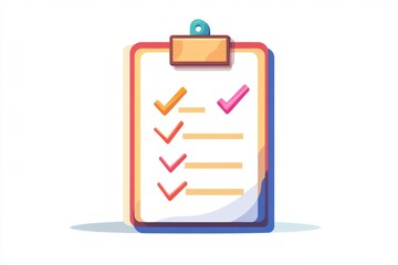 Checklist with Checkmarks on Clipboard   To Do List  Task Management  Productivity  Planni
