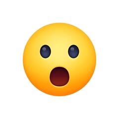 Fototapeta premium Surprised Emoji