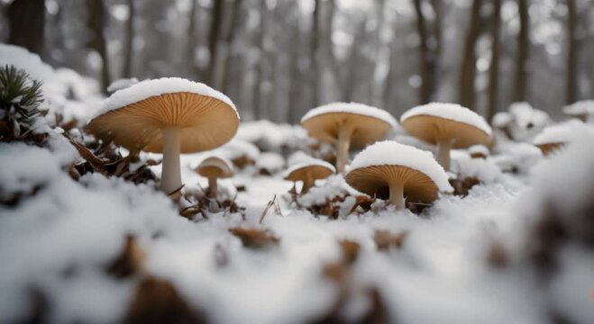 The Magic of Winter: Fungi in the Snow