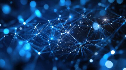 Obraz premium Abstract Network Connections