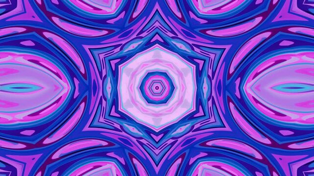 Soothing relaxing abstract loop, calming screensaver wallpaper slowly changing intricate details, delightful blue and pink visual experience  