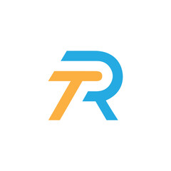 tr logo design vector template, initial tr letter logo design , rt logo, rt letter, rt initial logo design vector. monogram initial letter TR logo, TR logo Design Template Vector Graphic Branding .