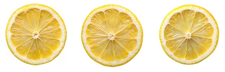 Lemon Slice Viewed From Above