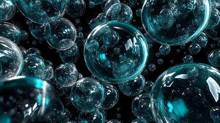 A dazzling display of digital tokens cascading like raindrops in cyberspace during a fintech event