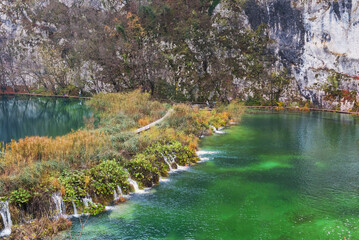 Plitvice Lakes National Park. Travel to the most magnificent corners of the world in Croatia