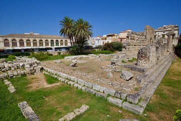 Tempio di Apollo a Piazza Pancali Ortigia, Siracusa 