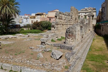 Tempio di Apollo a Piazza Pancali Ortigia, Siracusa 