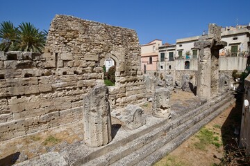 Tempio di Apollo a Piazza Pancali Ortigia, Siracusa 
