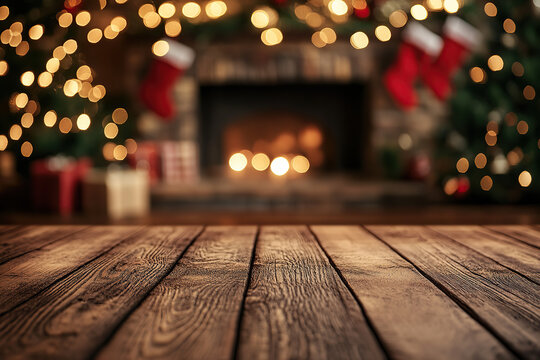 Warm Holiday Moments: A Beautifully Set Scene for Christmas Celebration