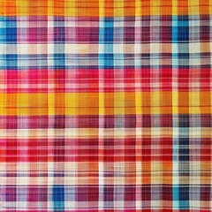 Fototapeta premium Krama** Pattern - A traditional Cambodian fabric pattern