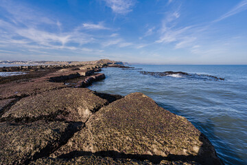 Filey Brigg, seaview, North Yorkshire