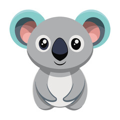 Adorable Koala Bear Vector for Web and Print.