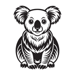 Unique Koala Bear Vector Designs for Posters.