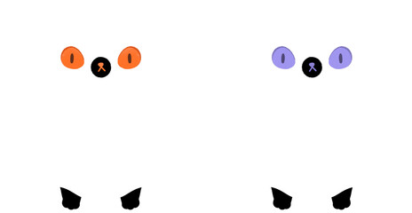 Cat Ghost Cartoon Cat Ghost Halloween Cartoon
