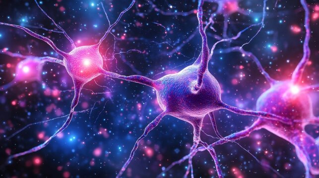 3D Illustration of human brain nerve tracts based on magnetic resonance imaging (MRI) data