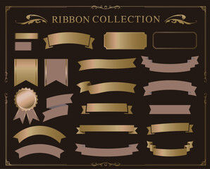 リボンのイラストコレクション