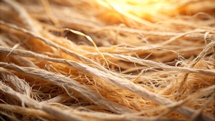 A close-up view of interwoven fibers, showcasing the delicate and intricate structure of natural materials.