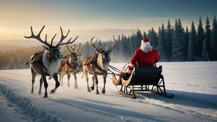 The spirit of Christmas shines bright as Santa spreads goodwill