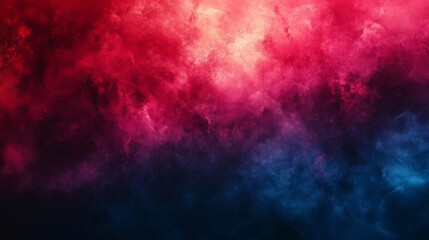 Abstract Red and Blue Cloud Texture Background