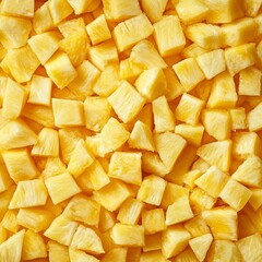 Pineapple background garnish