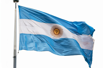 waving flag of Argentina