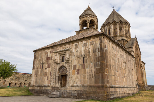 The Gandzasar Monastery near Vank. Nagorno Karabakh, Azerbaijan.