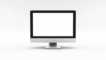 Fototapeta premium Blank Computer Screen Mockup