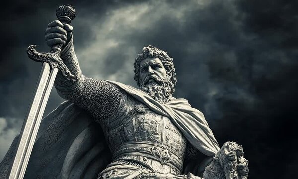 Statue of a Warrior King