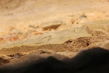 abstraction (fragment of a stone wall)