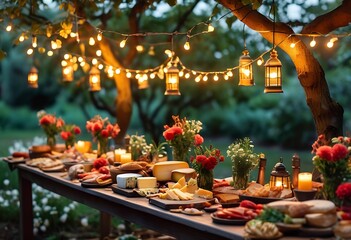 banquet table