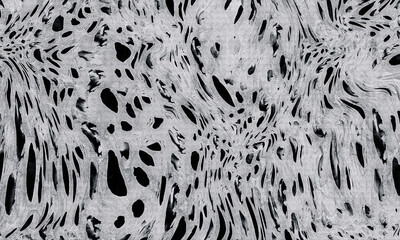 black and white  color abstract horror   texture background