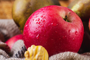 jesienią, jedzenie, dynia, kosz, zbiorów, zdrowa, ,dekoracja, rolnictwa, dojrzałe, kabaczek, pracownik sezonowy, pora roku © yanek