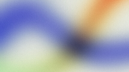 Abstract white orange blue pastel color flow backdrop design, copy space