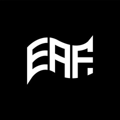 EAF logo design, EAF simple and modern logo. EAF luxurious alphabet design