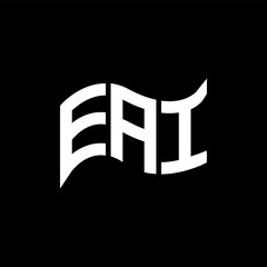 EAI logo design, EAI simple and modern logo. EAI luxurious alphabet design